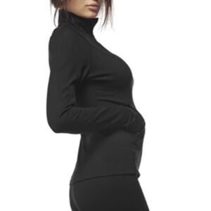 XL Amanti Yoga  Sports Jacket Black 4 Way Stretch NWT